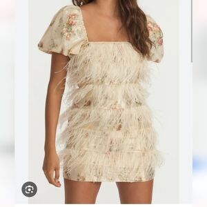 NWT LoveShack Fancy Beryl Dress Sz 4